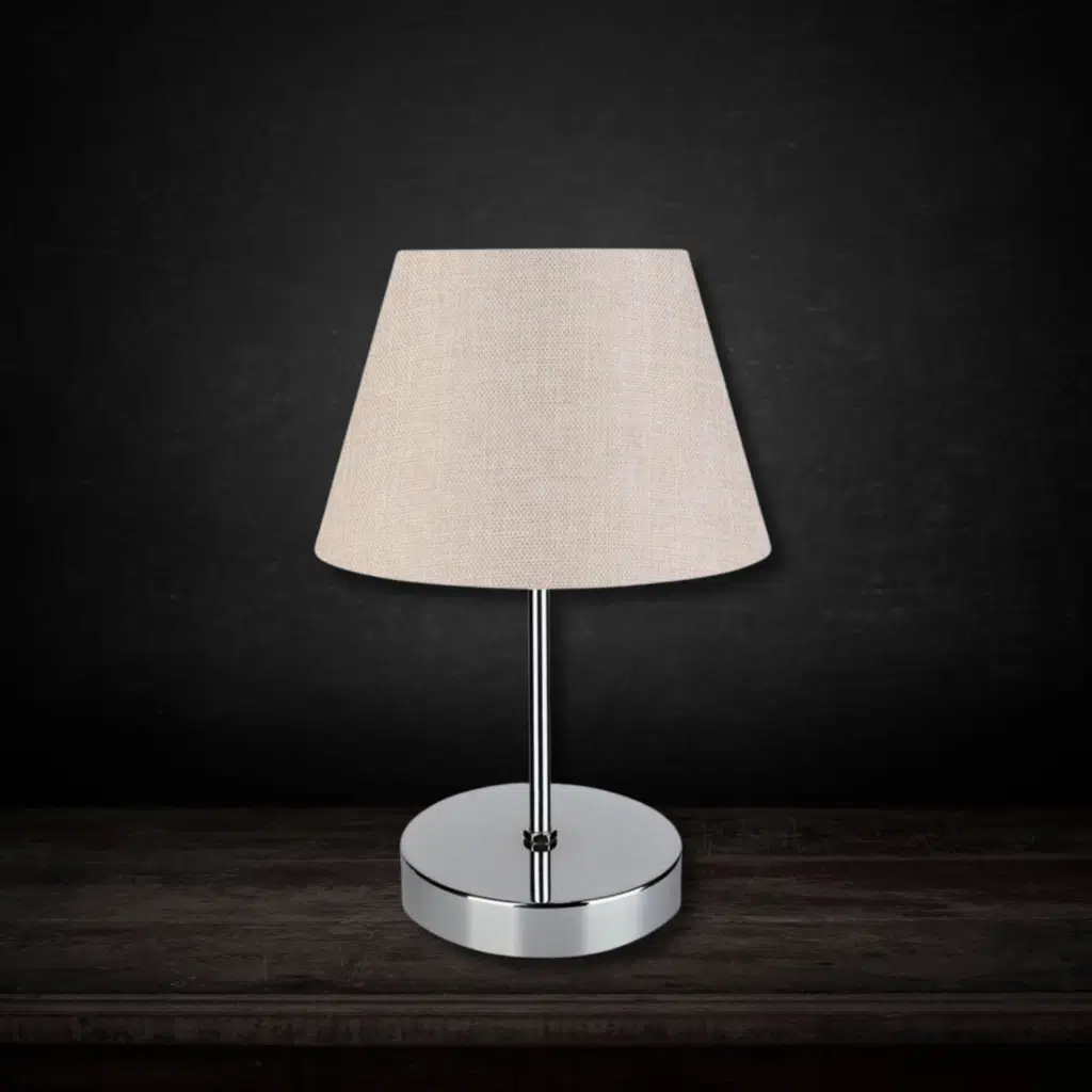 Kuzey Krom Gövdeli Abajur Pudra Dokuma Yatak Odası Salon Okuma Köşesi