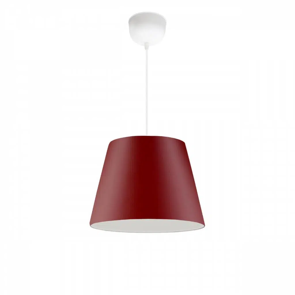 Sofia Konik Tavan Sarkıt Bordo PVC Malzemeli Çocuk Odası Hol Antre Mutfak Avize